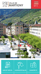 Mobile Screenshot of martigny.ch